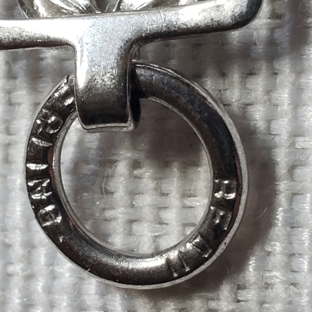 Sterling Silver Rectangle Plaque Bracelet - image 6